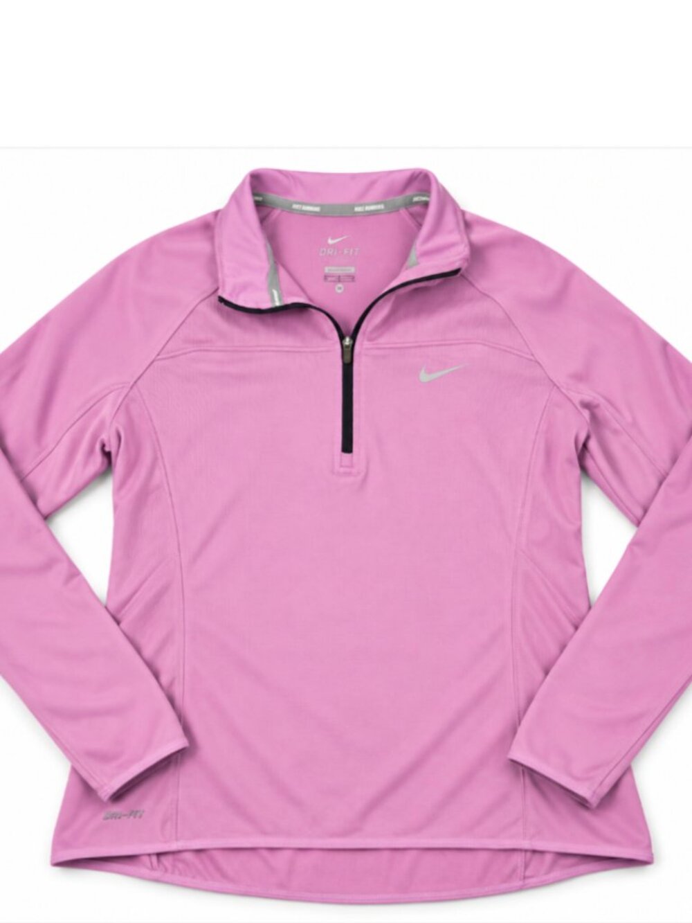 Nike Running Dri-FIT Pink Purple Half Zip Pullover Women’s Medium